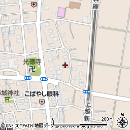 新潟県長岡市曲新町1950周辺の地図