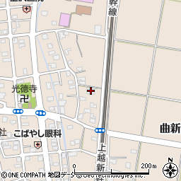 新潟県長岡市曲新町1978周辺の地図