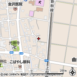 新潟県長岡市曲新町1947周辺の地図