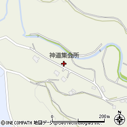 神道集会所周辺の地図