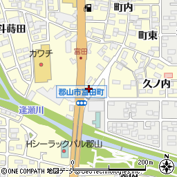 カメイドクタードライブセルフ富田店周辺の地図