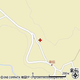 新潟県長岡市来伝1243周辺の地図