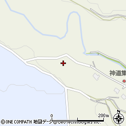 石川県珠洲市上戸町（南方ヨ）周辺の地図