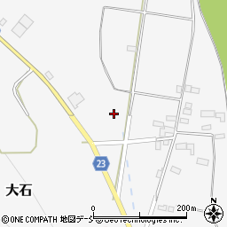 福島県会津美里町（大沼郡）大石（西寺田）周辺の地図