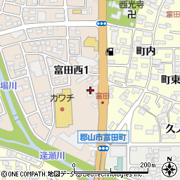 富田オートセンター周辺の地図