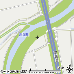 新潟県長岡市福田町周辺の地図
