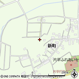 福島県郡山市片平町愛宕裏周辺の地図
