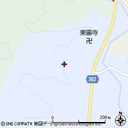 福島県田村市常葉町関本岡ノ内周辺の地図