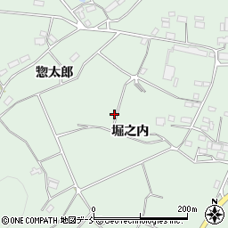 福島県田村市船引町今泉堀之内周辺の地図