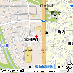 富田オートサービス周辺の地図