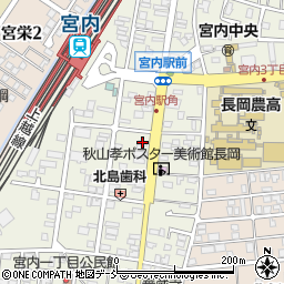 前島屋金物店周辺の地図