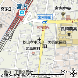 前島屋金物店周辺の地図