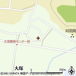 新潟県刈羽郡刈羽村大塚1201周辺の地図