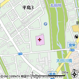 マルハン長岡平島店周辺の地図