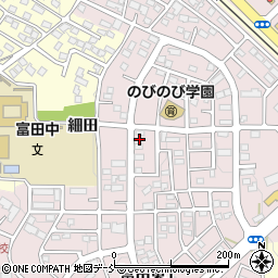 福島県郡山市富田東2丁目146周辺の地図