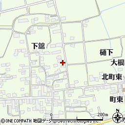 福島県郡山市片平町東戸城周辺の地図