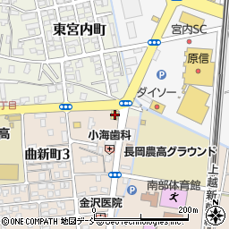 ガスト長岡宮内店周辺の地図