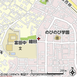 福島県郡山市富田東2丁目33周辺の地図