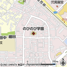 のびのび学園周辺の地図