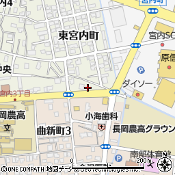 新潟県長岡市東宮内町534周辺の地図