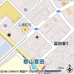 ドミール富田周辺の地図