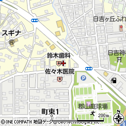 福島銀行富田支店 ＡＴＭ周辺の地図