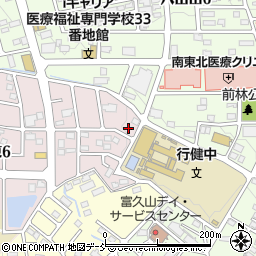 福島県郡山市富田東6丁目248周辺の地図