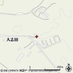 福島県三春町（田村郡）込木（大志田）周辺の地図