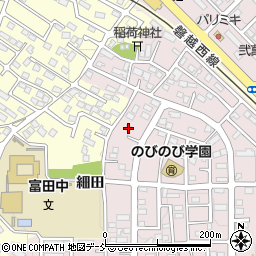 福島県郡山市富田東2丁目59周辺の地図