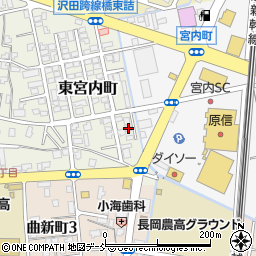新潟県長岡市東宮内町3199周辺の地図