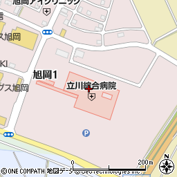 立川綜合病院周辺の地図