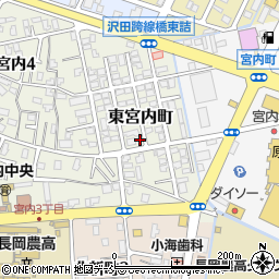 新潟県長岡市東宮内町3359周辺の地図