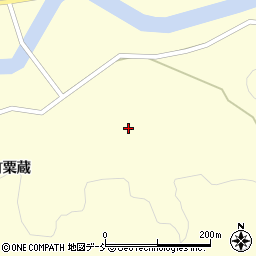 石川県輪島市町野町粟蔵ヘ周辺の地図
