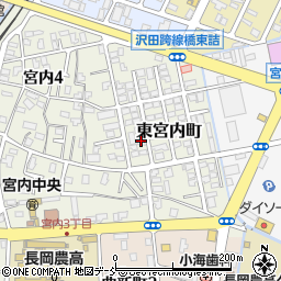新潟県長岡市東宮内町3177周辺の地図