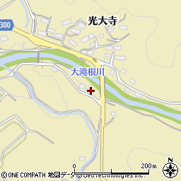 福島県田村市船引町芦沢向田周辺の地図