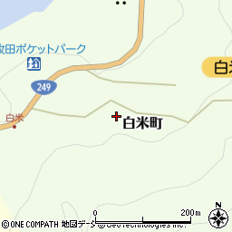 石川県輪島市白米町タ周辺の地図
