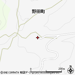 石川県輪島市野田町ヘ周辺の地図