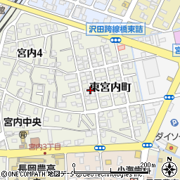 新潟県長岡市東宮内町3176周辺の地図