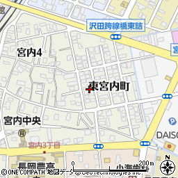 新潟県長岡市東宮内町3176周辺の地図