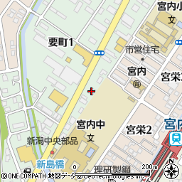 中越タイヤ商会宮内周辺の地図
