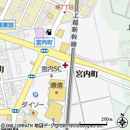 〒940-1155 新潟県長岡市宮内町の地図