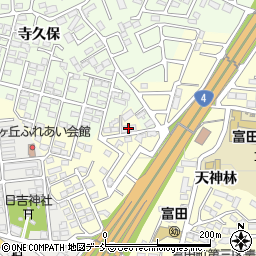 ランドパレス喜久田Ａ棟周辺の地図