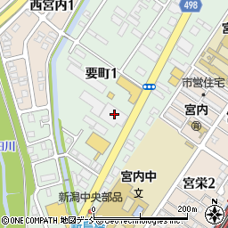 日本通運株式会社　長岡ロジスティクスセンター周辺の地図