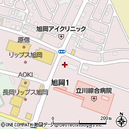 あさひおか内科・内視鏡クリニック周辺の地図