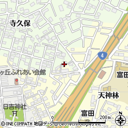 ランドパレス喜久田Ｂ棟周辺の地図
