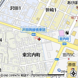 新潟県長岡市東宮内町3407周辺の地図