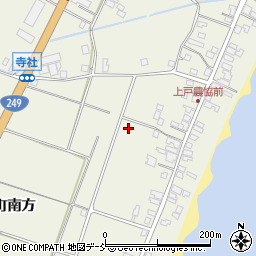 石川県珠洲市上戸町寺社ホ周辺の地図