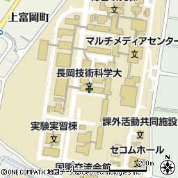 長岡技術科学大学周辺の地図