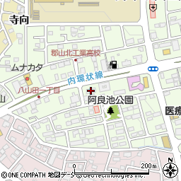 大東銀行八山田支店周辺の地図