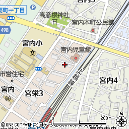 ＪＲ東日本宮内鉄道アパート１号棟周辺の地図